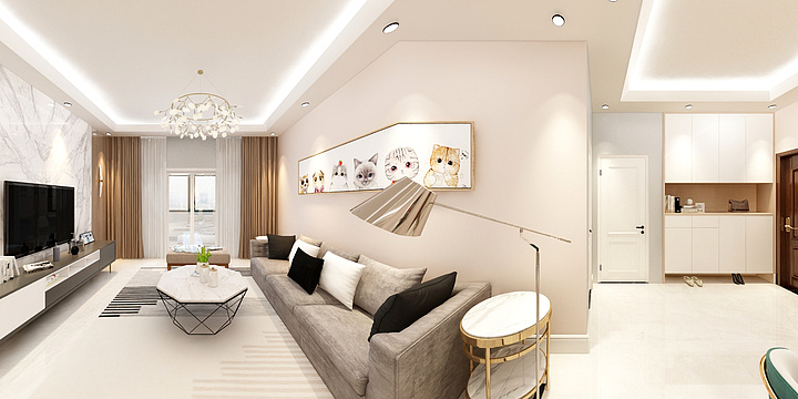 张文杰-盛世滨江府-装修设计方案