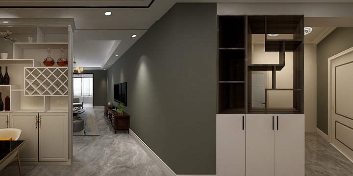 江苏玉庭建筑装饰有限公司-东方天郡-装修设计方案