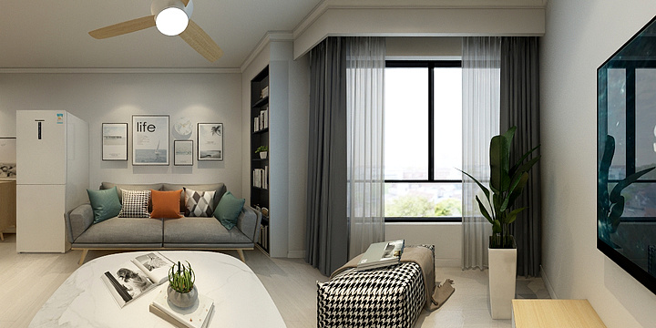 风铃陌-石龙春晓8号楼-装修设计方案