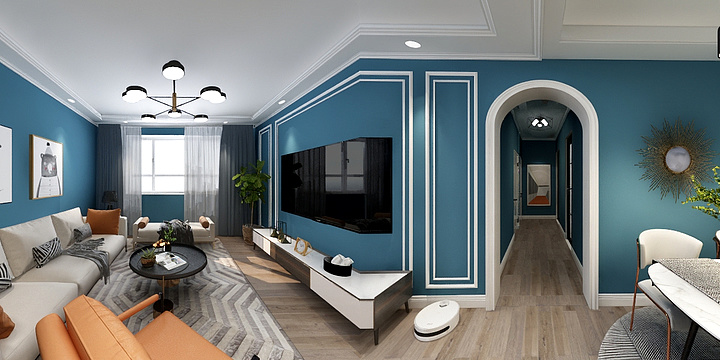 塔桅空间-西域豪都2-1701-副本-装修设计方案