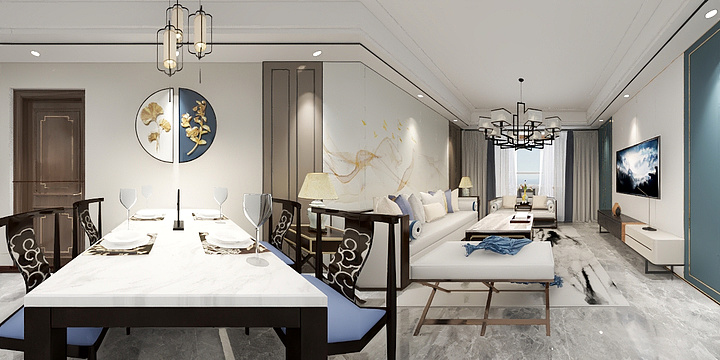 李伟鑫-中央华府-装修设计方案