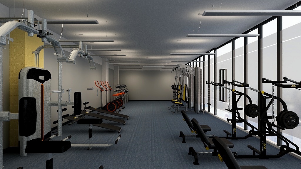 135****8370bjjt-健身房-装修设计方案