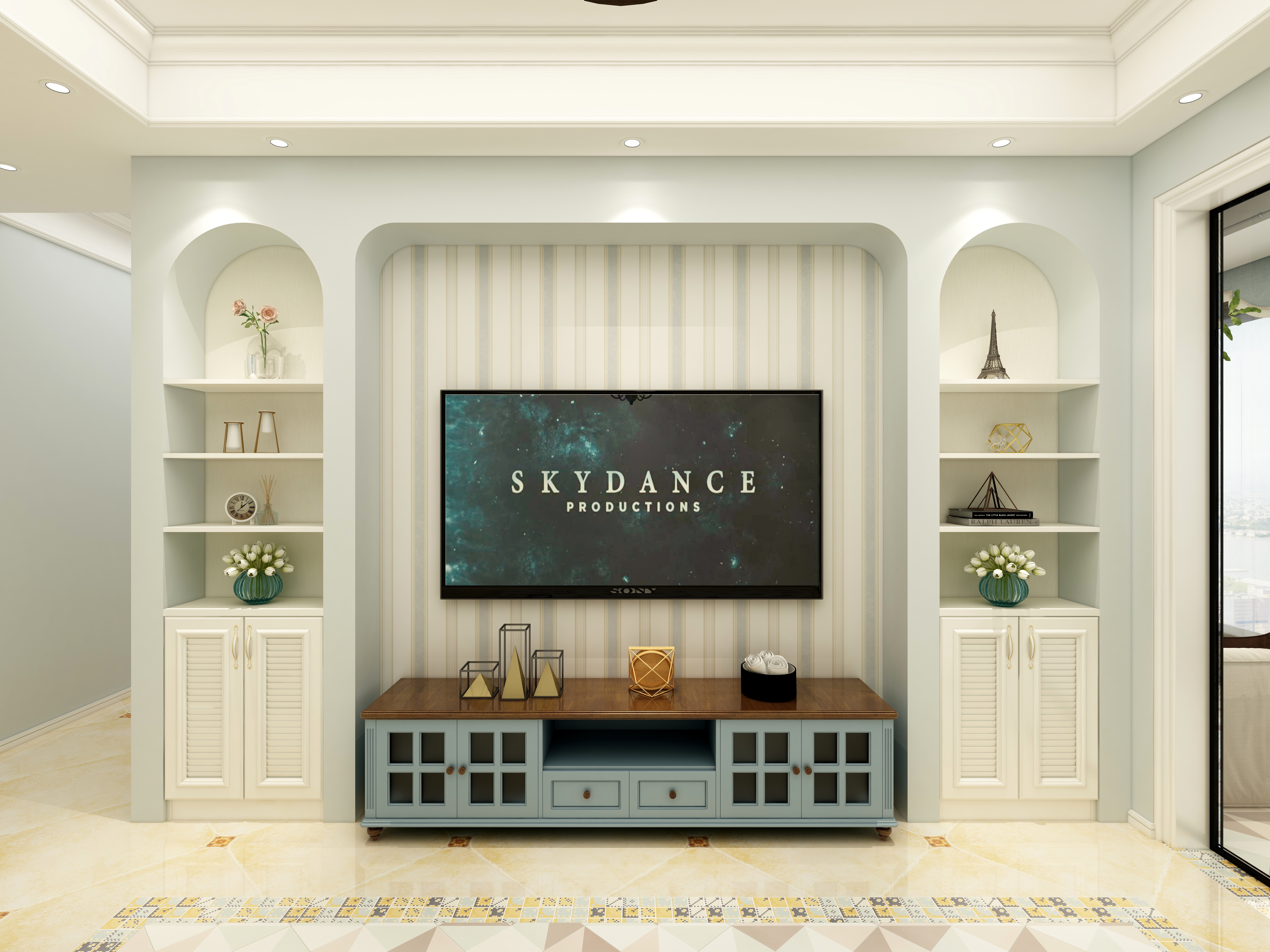 湛智华-田园149平4房装修效果图