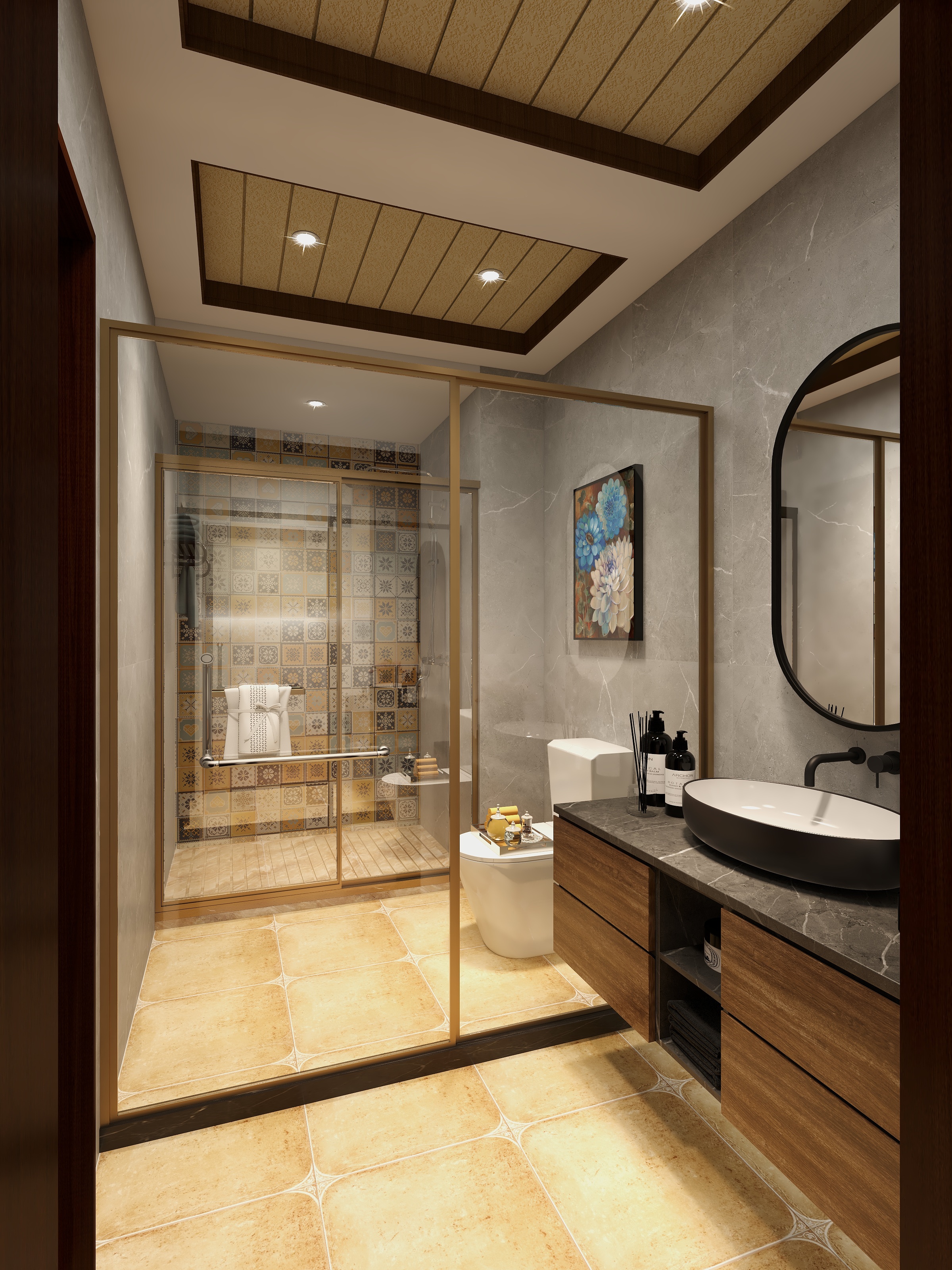 张韬武-勐仑酒店套房装修效果图