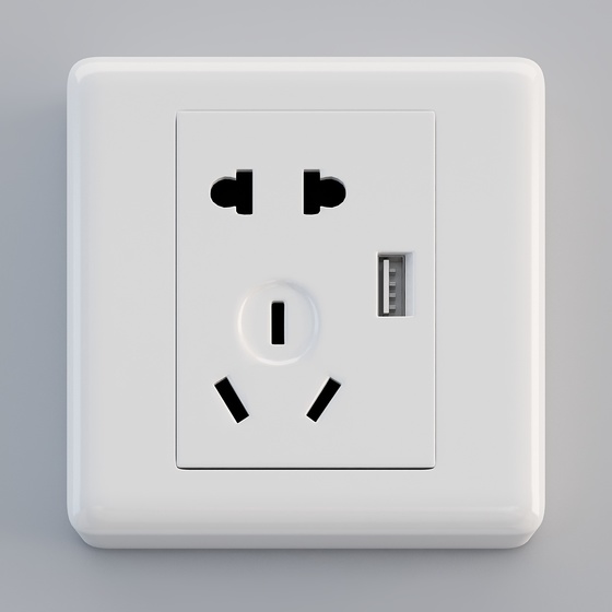 Modern socket switch 008