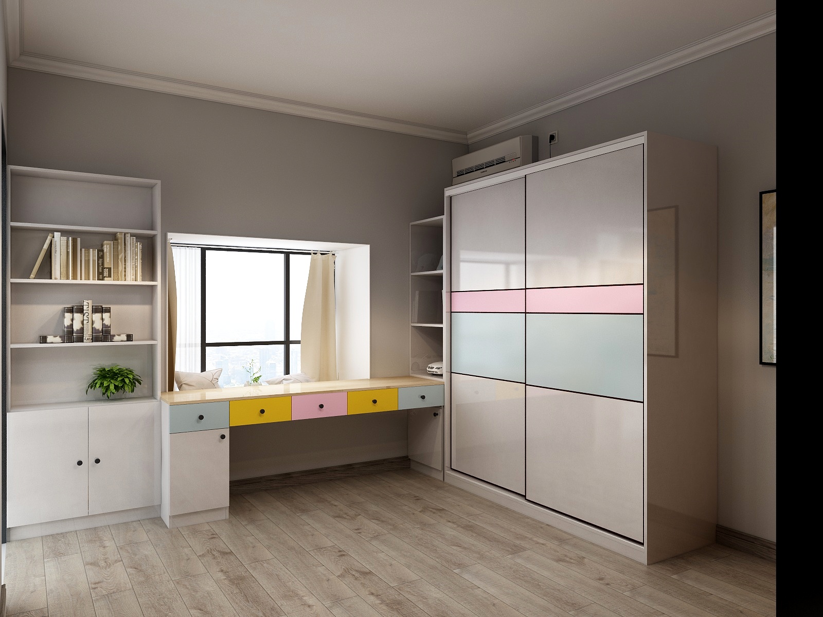 壹号衣柜-肖姐私房-装修设计方案