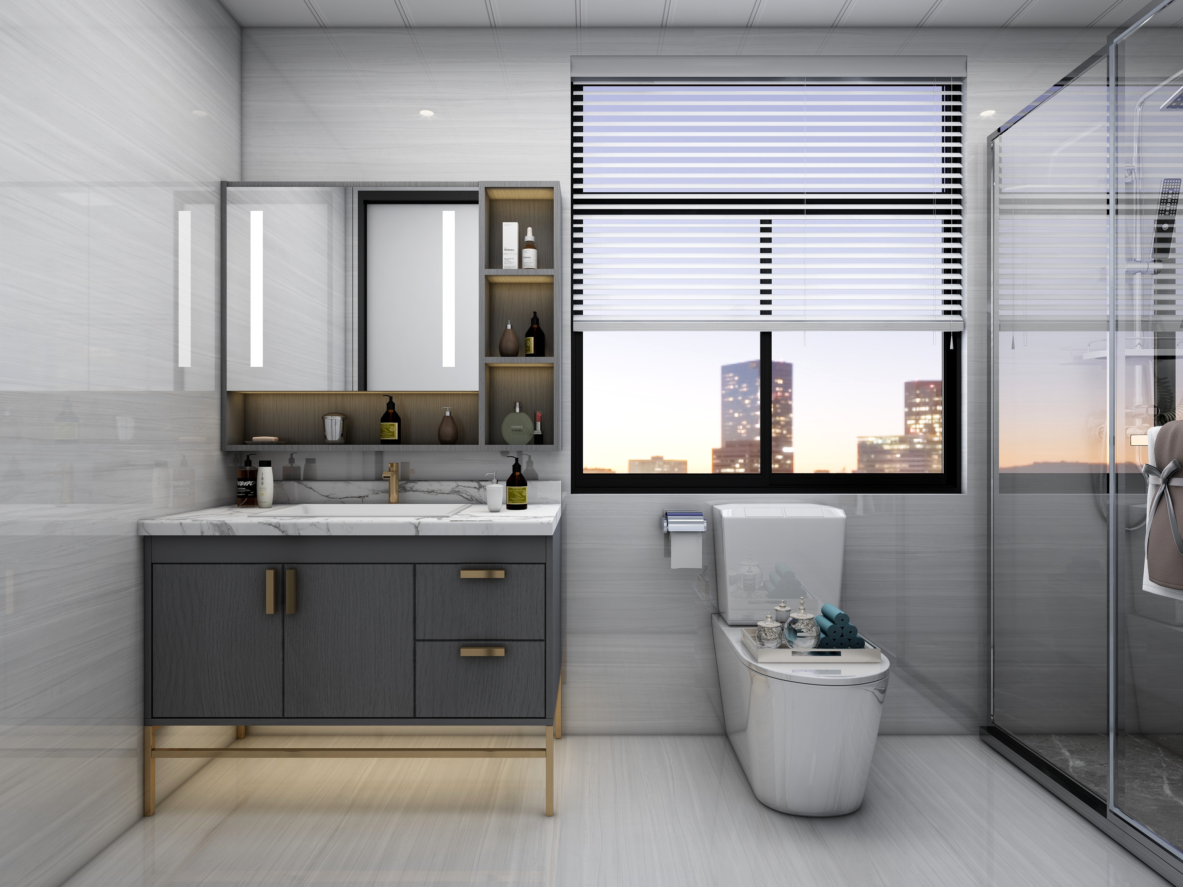 吴爽-甘肃陇南极乡Design—西亭嘉园装修效果图