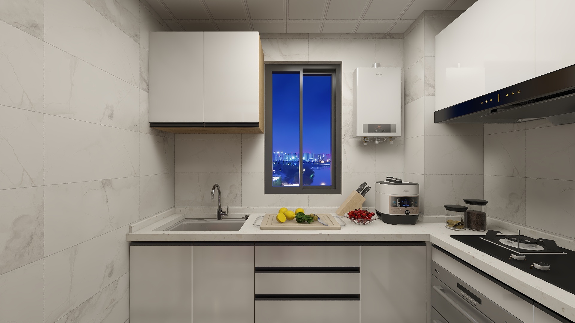 屋尚装饰-思念果岭76平方-方案三-装修设计方案