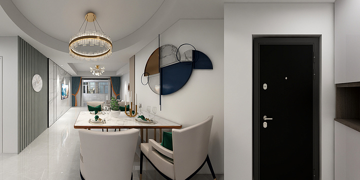 季磊少校-紫东花苑75-205-装修设计方案