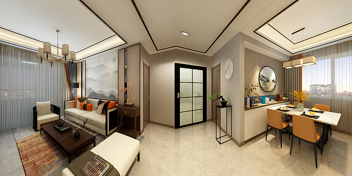 王木木哦-恒信园-装修设计方案