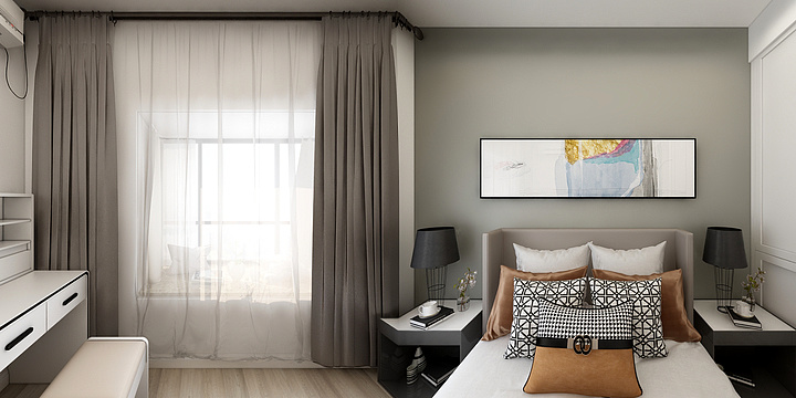 效果图展示设计-家天下17-1207-装修设计方案