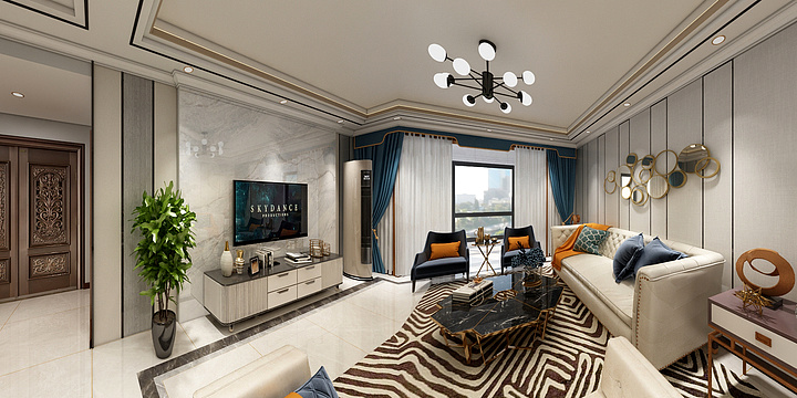 李忠华-若贝尔1栋1单元801周总-装修设计方案