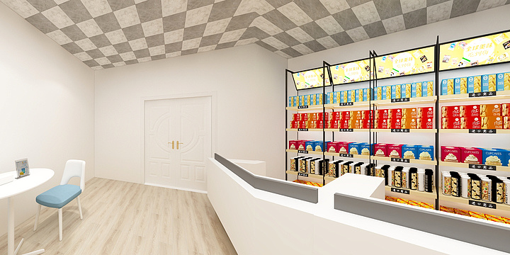 uY_设计-手机维修店-装修设计方案