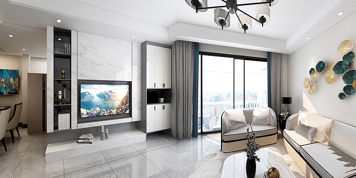 空间设计-张艺-御景湾16-1-304-装修设计方案