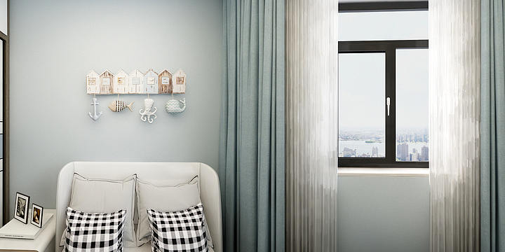 星辰AN设计-现代简约三房CZ-装修设计方案