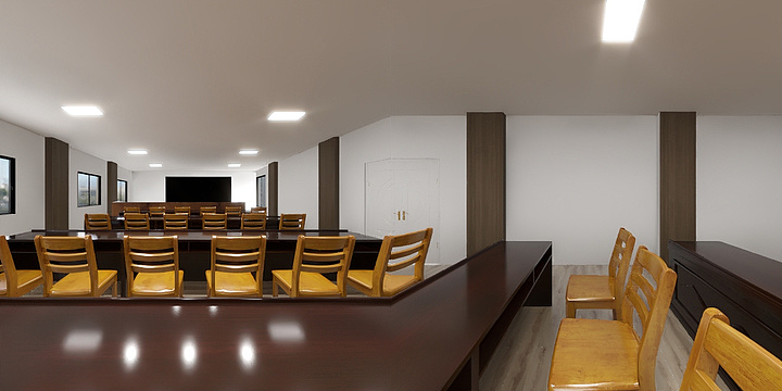 戚宏图-黄坛口会议室-装修设计方案