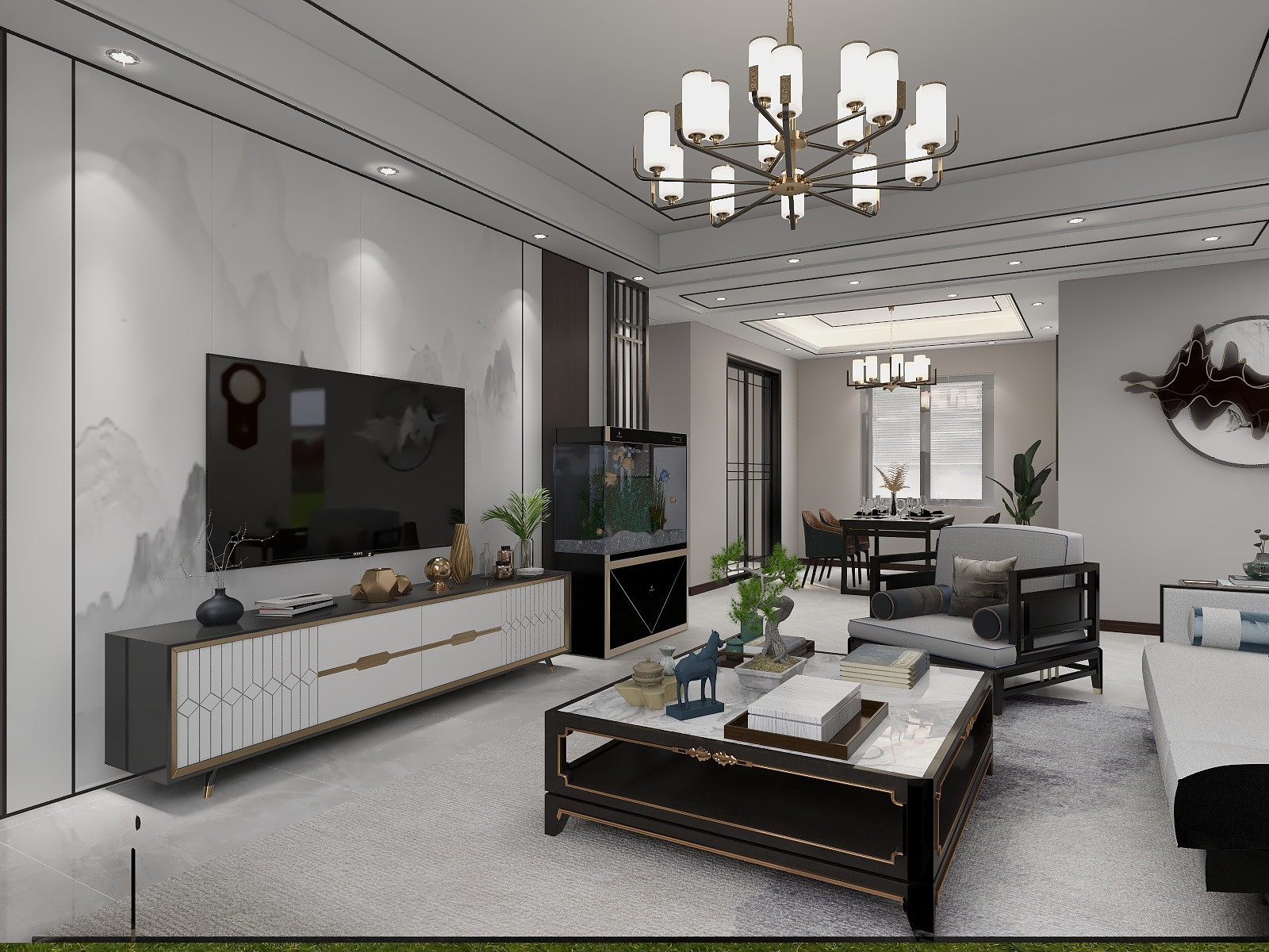 济南木森空间设计-董家十村-装修设计方案