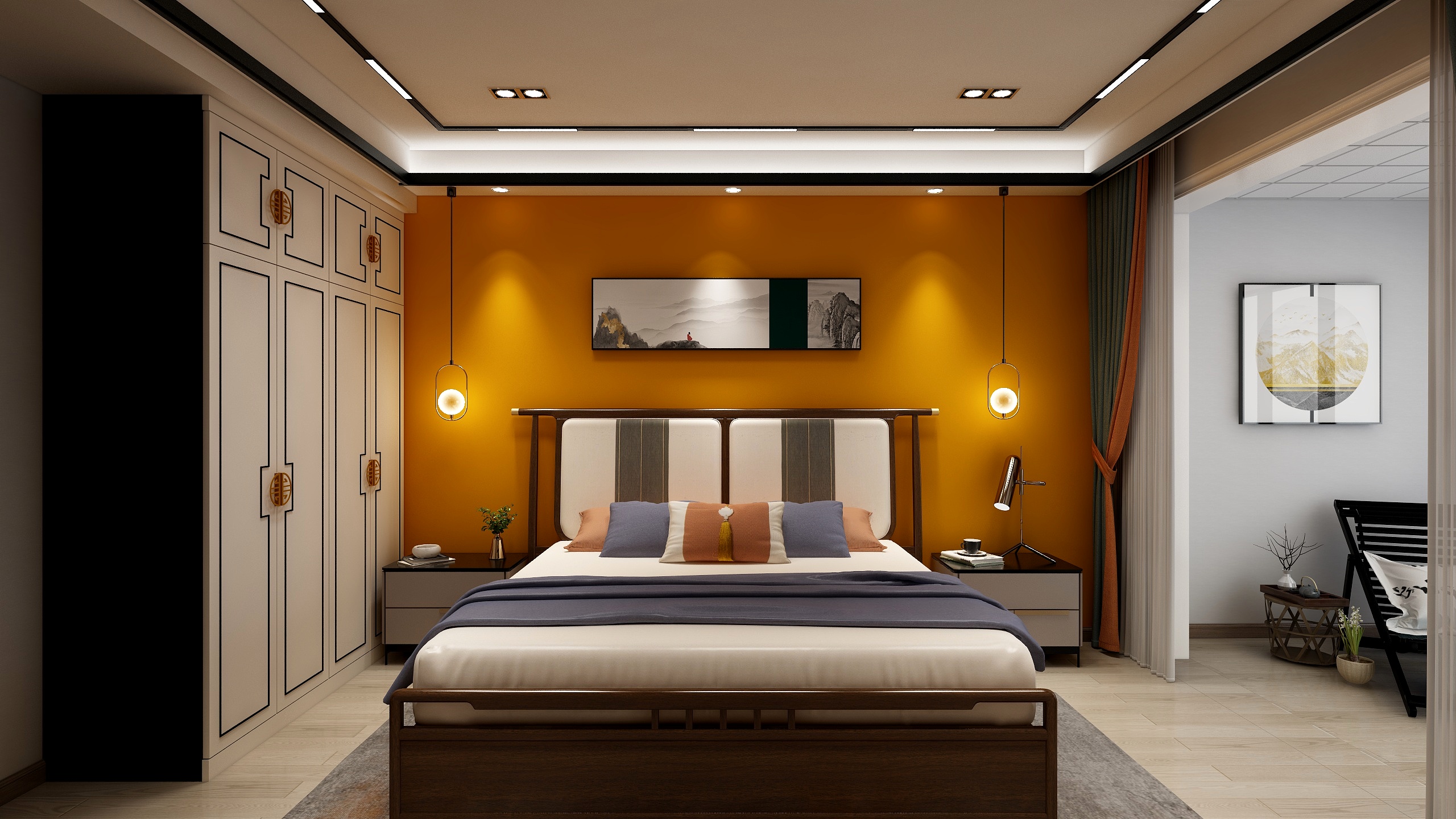 ALINUO-朝阳花园-装修设计方案