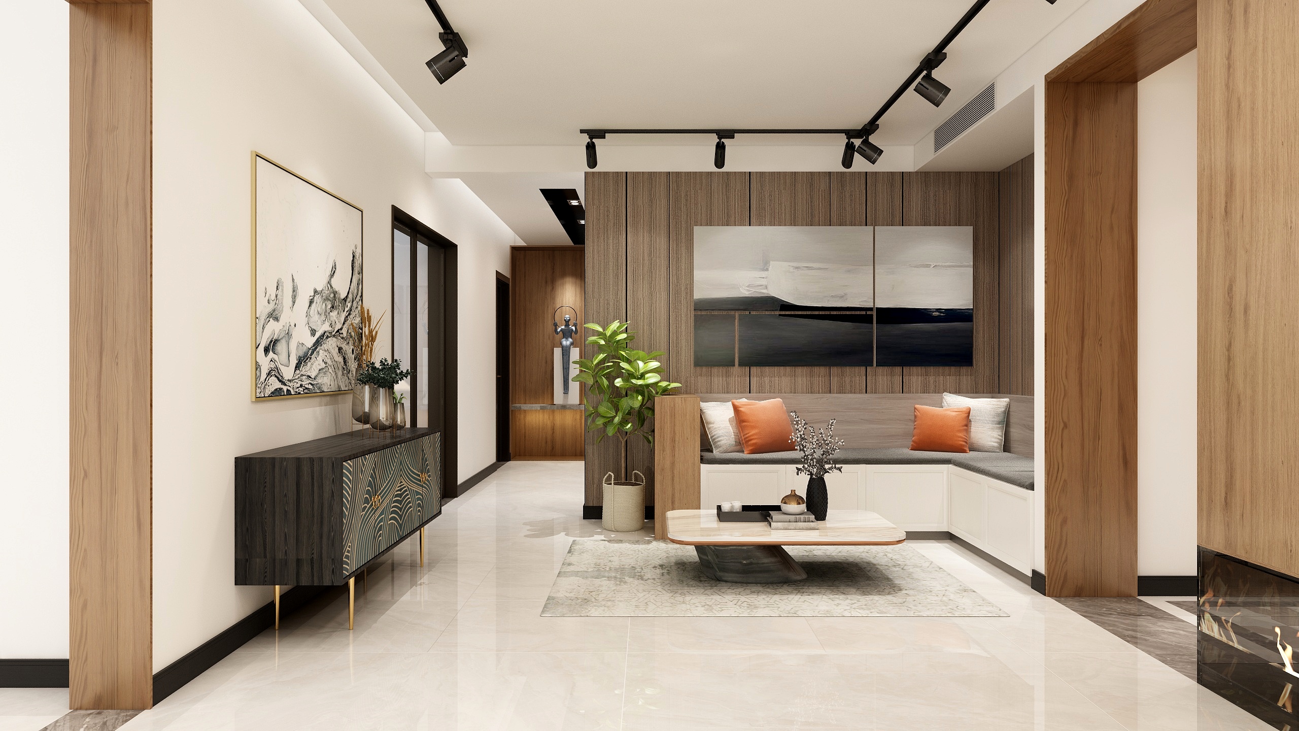 子叶设计-子叶丨流年装修效果图