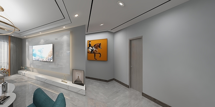 宏绣墙布窗帘邯郸旗舰店-阳光新卓广场-装修设计方案