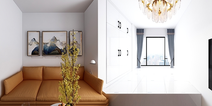 西安亚丹马莎莎-枫林绿洲G48-1501-装修设计方案