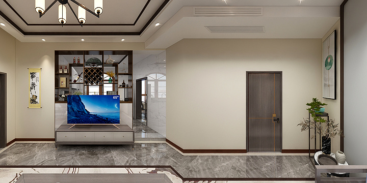 赤水九木堂装饰-茵特拉根黄女士雅居新中式-副本-装修设计方案