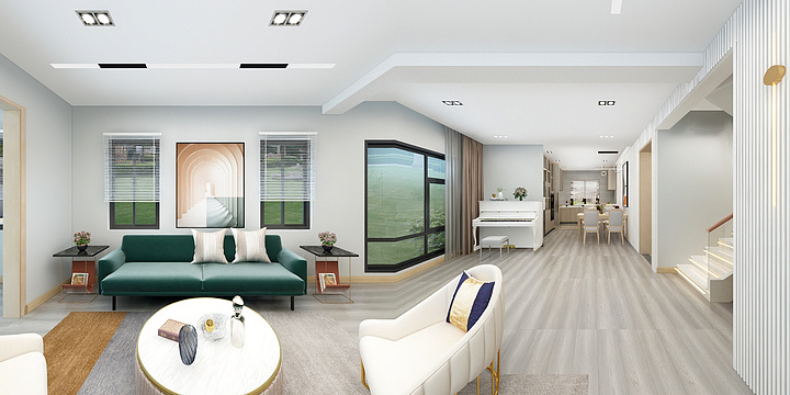 Maroon丿-意式极简-装修设计方案