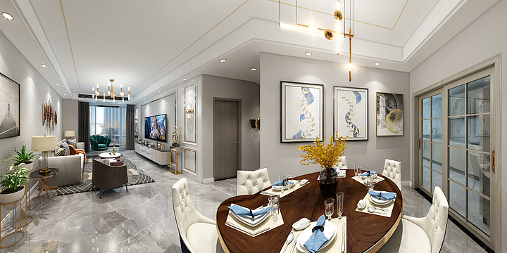 罗浩澜-滨江和城李先生-装修设计方案