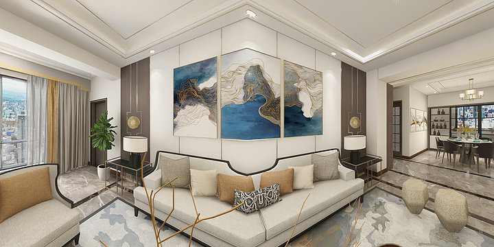 POISON~~-周新城名苑-王老师-装修设计方案