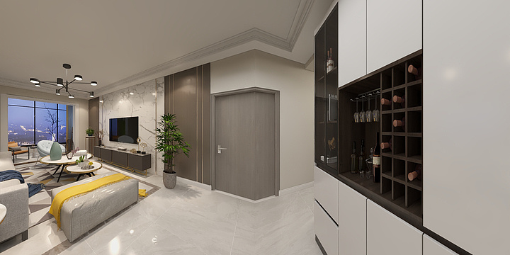 鑫喆装饰-刘家堡150雅宅-装修设计方案