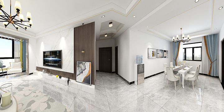 张家的小姐姐-花半里19A-装修设计方案