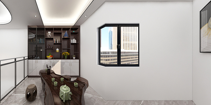 凉薄C-复式公寓-装修设计方案