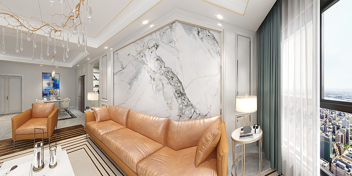 陈丶丶-昌兴16#2606轻奢-装修设计方案