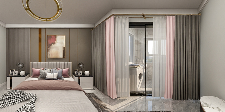 ☀-阳光华府30-1-201-轻奢-装修设计方案