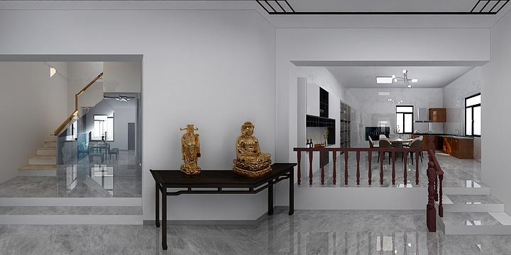 明磊石材-张家旧房翻建-装修设计方案