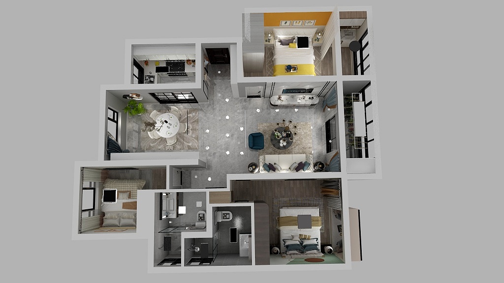 AAA小旋风-8-1106-装修设计方案