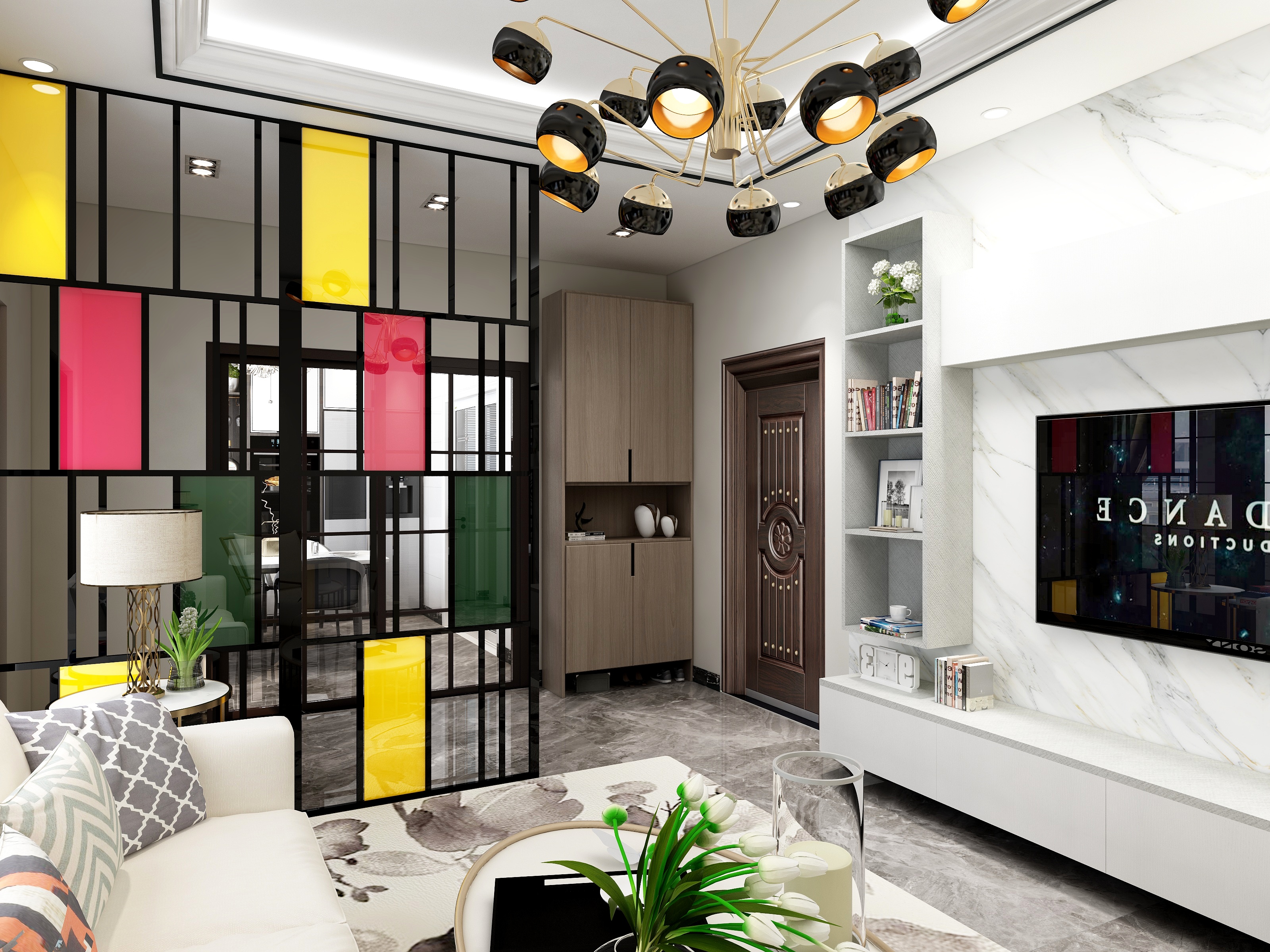 家居会舍-瑞和园89.50㎡B户型3室2厅1卫-装修设计方案