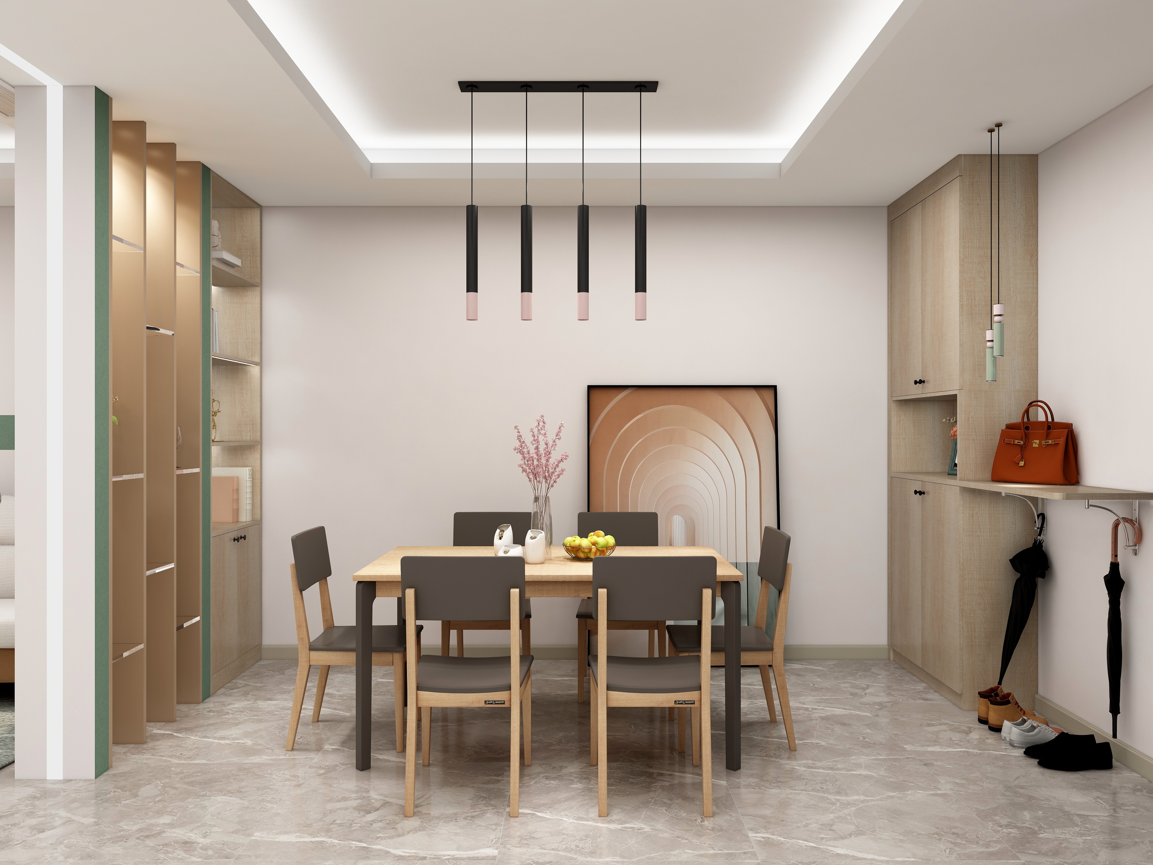 郎L-中德英伦联邦141.00㎡B区f2户型4室4厅2卫1厨0907-1523-装修设计方案