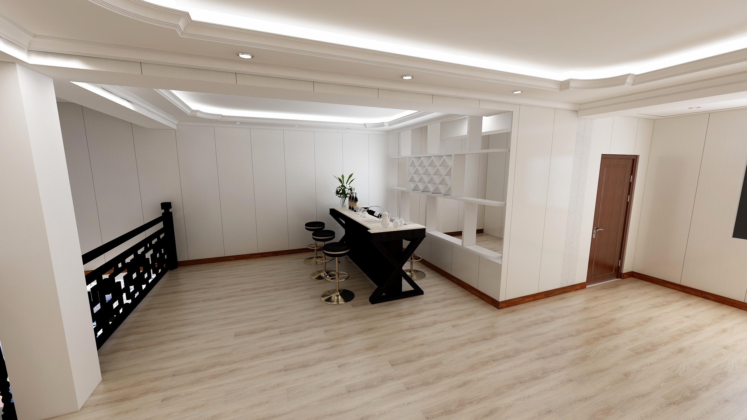 石祥宇-私人住宅二层-装修设计方案