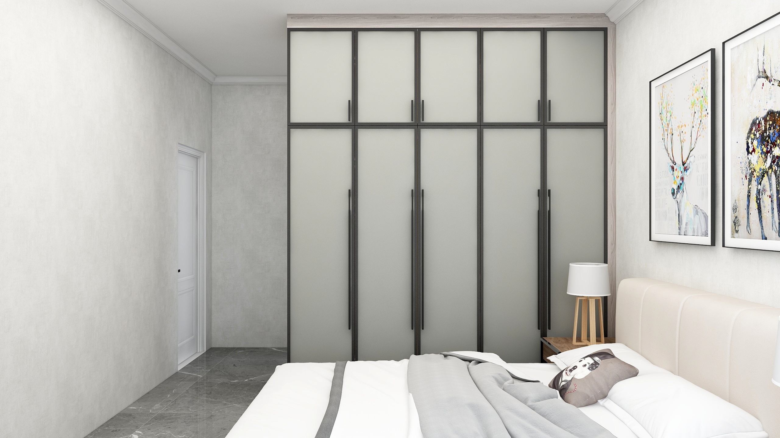 林绘画-麒麟广场B区2栋1802栋-装修设计方案