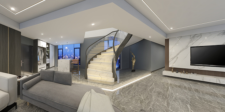 漳州室内设计-汇合广场-装修设计方案