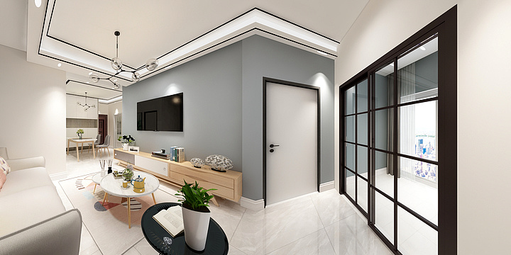 安和森-橡树湾王总C6-2-203-装修设计方案