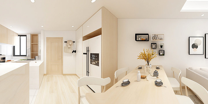 陈煜ID-温馨日式风格-装修设计方案