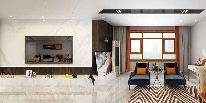 酷家乐526-现代轻奢风-装修设计方案