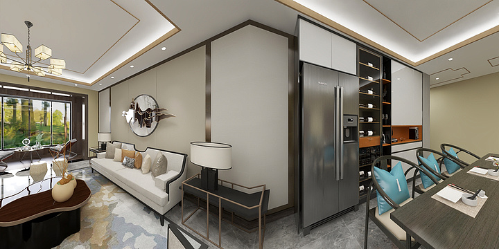 巴州铭羽装饰-红光金橡-装修设计方案