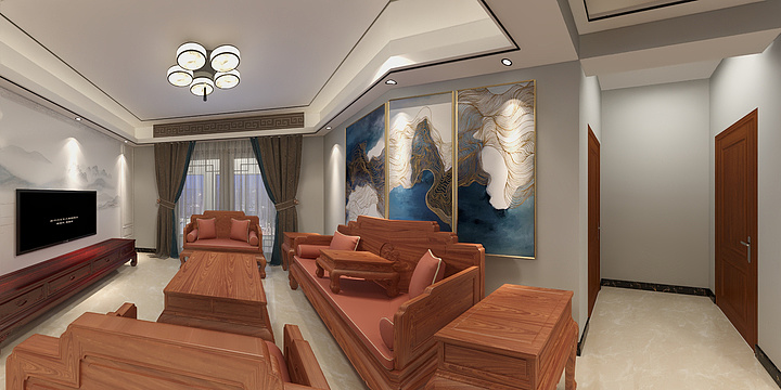 Maple周文-观澜湖九里城总雅居方案-装修设计方案