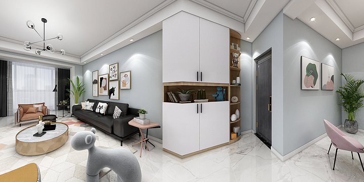 天盛立家装饰李远-冯姐雅居北欧-装修设计方案