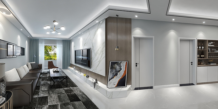 顾家整装设计1-望和B-5-1101-装修设计方案