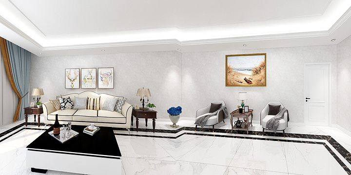 醉美夕阳红-练习设计图-装修设计方案