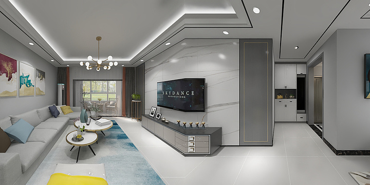 山东恒星装饰设计-中梁国宾府-装修设计方案